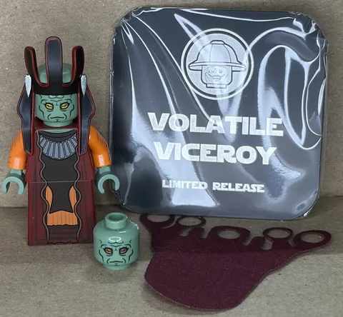 LEGO Star Wars Cobalt Custom Volatile Viceroy Nute Gunray Minifigure /AV Figures