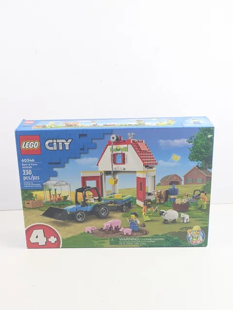 LEGO City: Barn and Farm Animals (60346) Complete With Manual Read