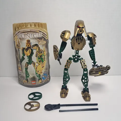 50th Anniversary Special Edition 2005 LEGO Bionicle TOA IRUINI Set 8762