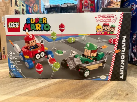 LEGO Super Mario: Mario Kart-Baby Mario Vs. Baby Luigi (72034) FACTORY SEALED