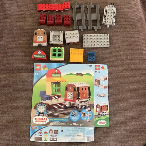 LEGO Duplo Thomas & Friends Toby at Wellsworth Station 5555 Complete 18pc Set