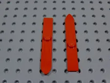 LEGO Lot of 2 Red Ski Skis Sports Gear Utensil Minifig BT