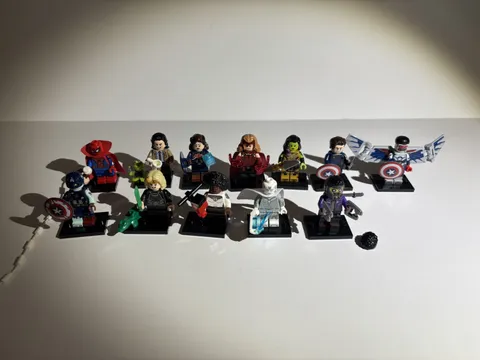 LEGO Marvel CMF Series 1 Complete Set of 12 Minifigures