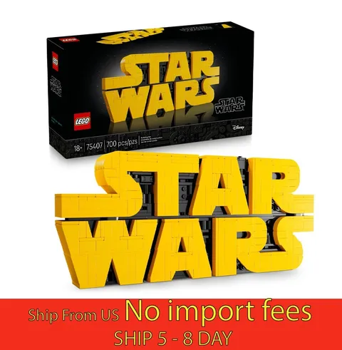 LEGO Star Wars Brick Built Logo Set 700pcs...(wa)