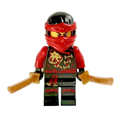 LEGO NINJAGO KAI SKYBOUND MINIFIG ✯ NJO194 ✯ Ninja Hood & Swords