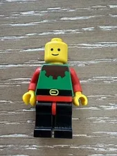 Vintage Lego Castle Forestmen Minifigure Red Plume