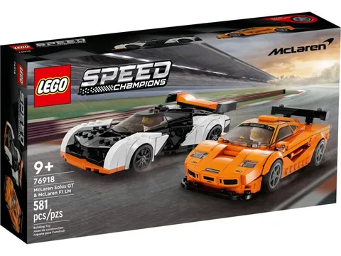 LEGO Speed Champions 76918 McLaren Solus GT & McLaren F1 LM Set