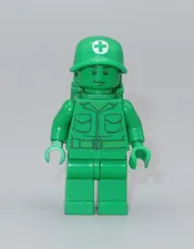 LEGO Disney Toy Story Medic Green Army man  minifigure 7595