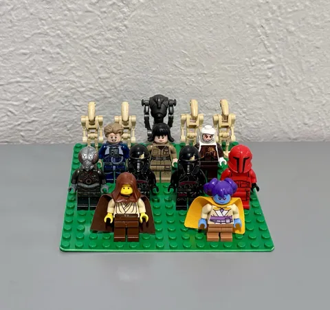 Lego Star Wars Complete Minifigures Lot Of 14