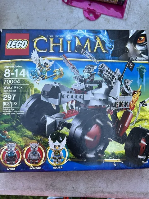 LEGO Legends of Chima 70004 Wakz' Pack Tracker 297pc Set Ages 8-14 No Manual