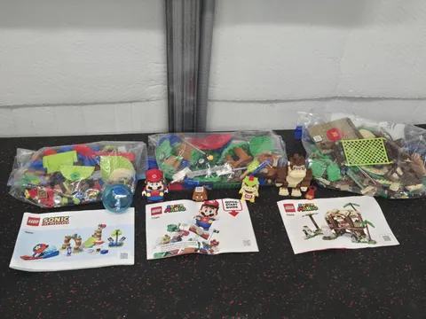 LEGO Super Mario: Donkey Kong's Tree House 71424 + 71360 +76990 * COMPLETE SETS