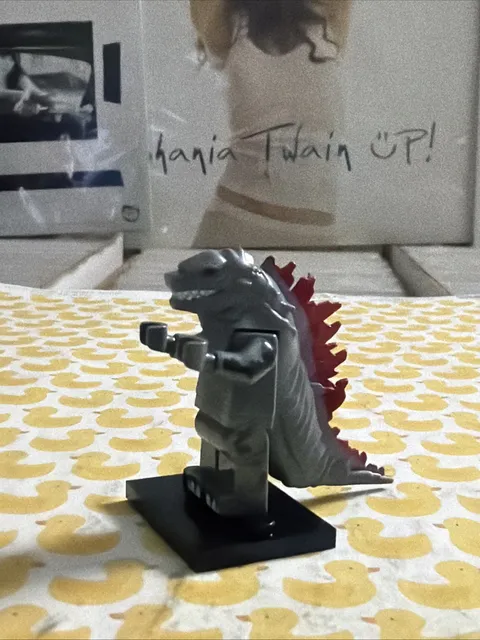 SHIN GODZILLA LEGO MINIFIG FIGURE gojira kaiju japanese monster gray silver red