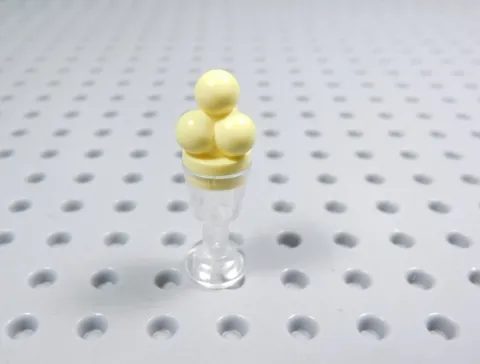 LEGO Pastel Light Yellow Ice Cream w/ Cup Food Minifig AY