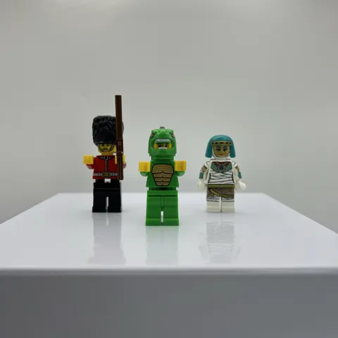 LEGO Collectible Minifig Lot Lizard-Man Royal Guard Mummy Queen