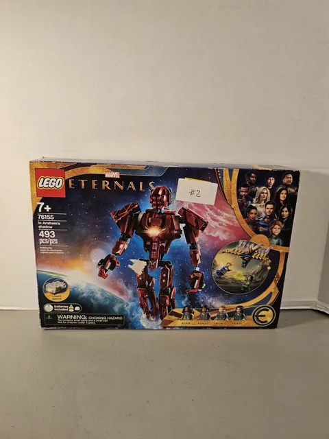 Lego 76155 Marvel Super Heroes In Arishem’s Shadow OPEN DAMAGED BOX RETIRED