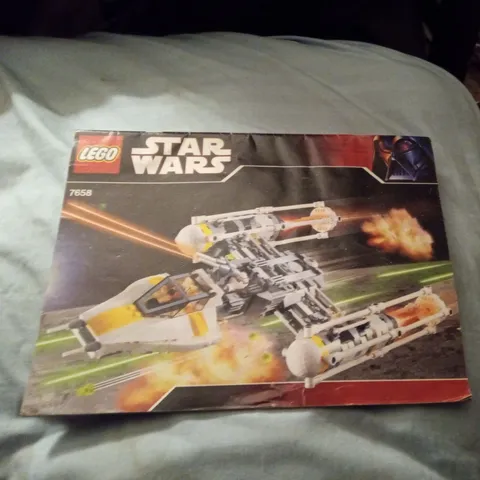 INSTRUCTION MANUAL ONLY LEGO Star Wars Y-Wing Fighter 7658 No Bricks