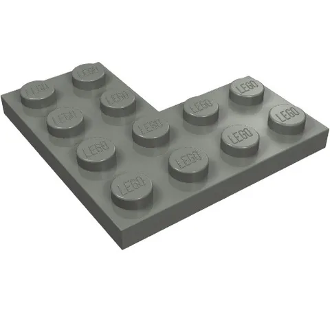 10x LEGO® Part 2639 - Plate 4 x 4 Corner