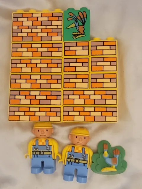 Vintage Lego Duplo Bob The Builder Set