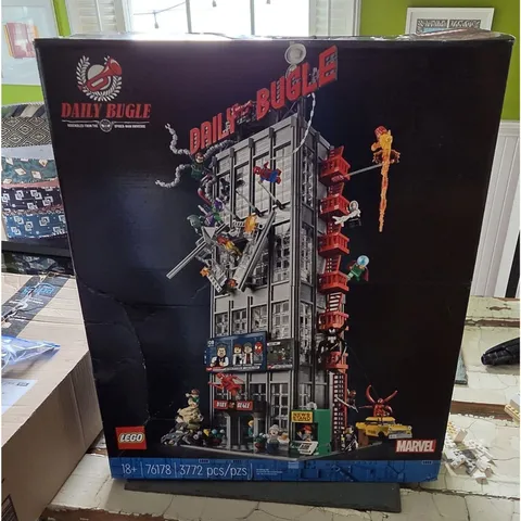 LEGO Marvel Daily Bugle (76178) - EMPTY BOX ONLY