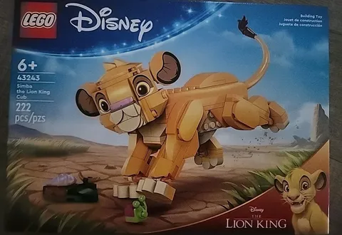 LEGO Disney Simba The Lion King Cub Building Toy - Collectible Play & Display