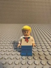 LEGO Scooby-Doo Fred Jones Minifigure Scd008 From Mystery Machine 75902 Damage