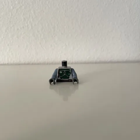 LEGO 9496 - Minifig, Torso Star Wars Armor Plates Green Pattern (Boba Fett)