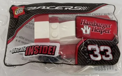 LEGO Racers-Promo Hamburger Helper - Sealed Set - Racing Cars #33