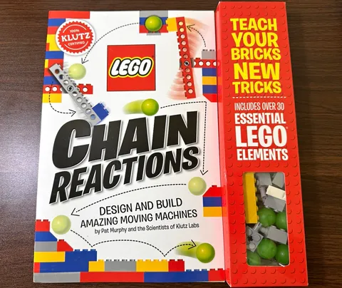 LEGO Klutz Chain Reactions Set Over 30 Pieces w/ Instructions Ages 8+ 2014