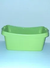 Authentic LEGO DUPLO Green Durable Plastic Toy Storage Box Container Empty