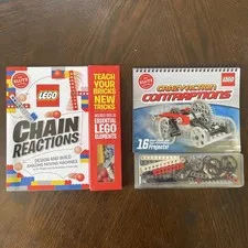 LEGO Klutz Labs Crazy Action & Chain Reaction | See Desc. | Free Shipping!!!