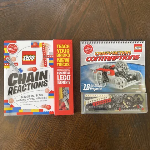 LEGO Klutz Labs Crazy Action & Chain Reaction | See Desc. | Free Shipping!!!