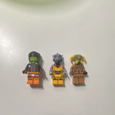 LEGO Star Wars rebels minifigure lot, zeb in great condition.