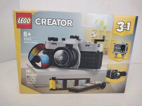 LEGO 31147 CREATOR 3 in 1 Retro Camera 261 pcs. Brand New