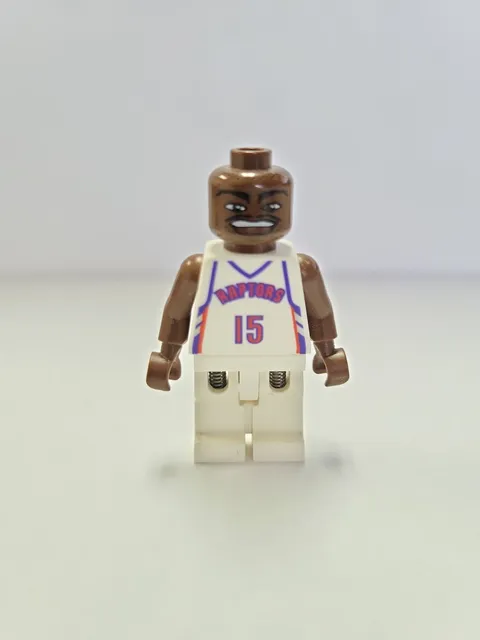 LEGO Vince Carter Minifigure #15 3433 NBA Toronto Raptors CMF Lot nba039