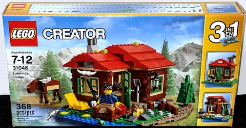 NEW SEALED! LEGO CREATOR 31048 LAKESIDE LODGE - 3 IN 1 / CABIN /