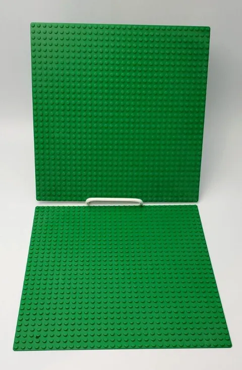 2 Genuine Lego Green Baseplates 32x32 Stud for Building Blocks Brand Authentic