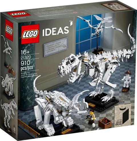 LEGO Ideas 21320 Dinosaur Fossils 910pc New Sealed Retired