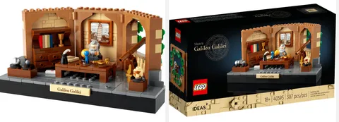 LEGO Ideas 40595 Tribute to Galileo Galilei GWP 2023 New Factory Sealed Retired