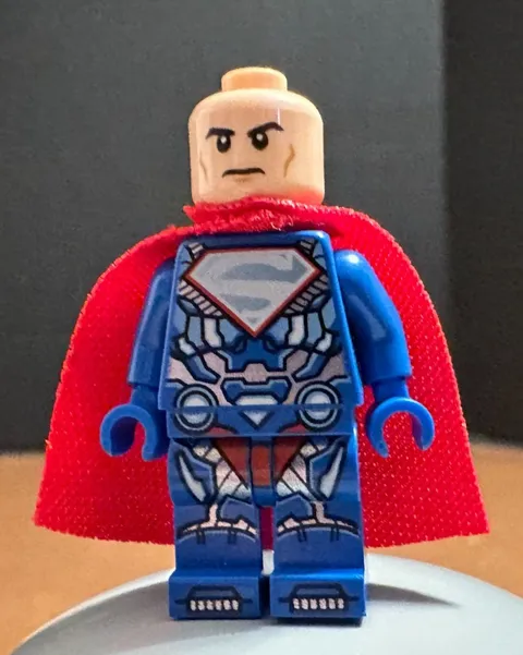 LEGO Minifigure Super Hero sh519 Sh0519 Lex Luthor Superman Armor 30614 Retired