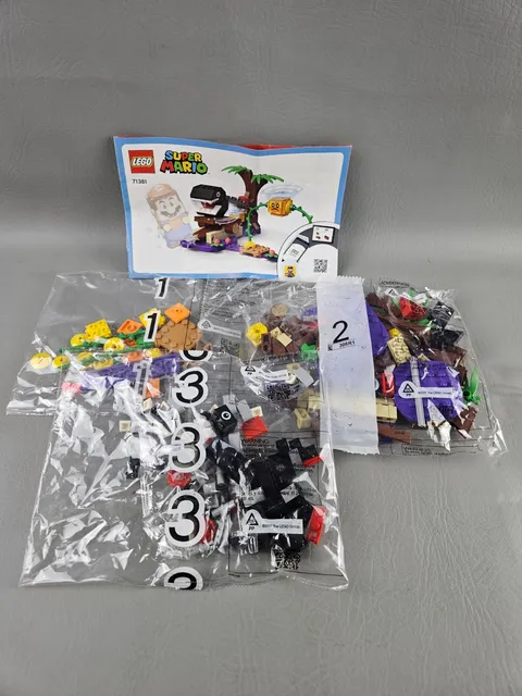 Lego Super Mario Bros 71381 Chain Chomping Jungle New No Box