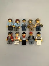 Lego Cops Robbers Police Crooks City Town Minifigures lot