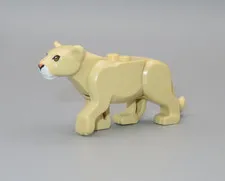 LEGO Lioness Cat large land animal jungle 60267 60307