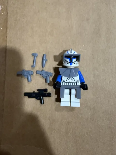 LEGO Star Wars Phase 1 Captain Rex Minifigure with All The Accessories