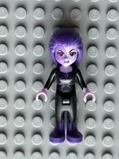 Lego Super Hero Girls Eclipso Minifigure shg016 41239 Purple Head & Hair