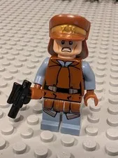 Lego Star Wars Minifigure SW0638 Naboo Security Officer Light Nougat Head