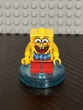 Lego SpongeBob SquarePants 3818 Blue Lei Minifigure
