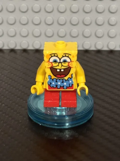 Lego SpongeBob SquarePants 3818 Blue Lei Minifigure