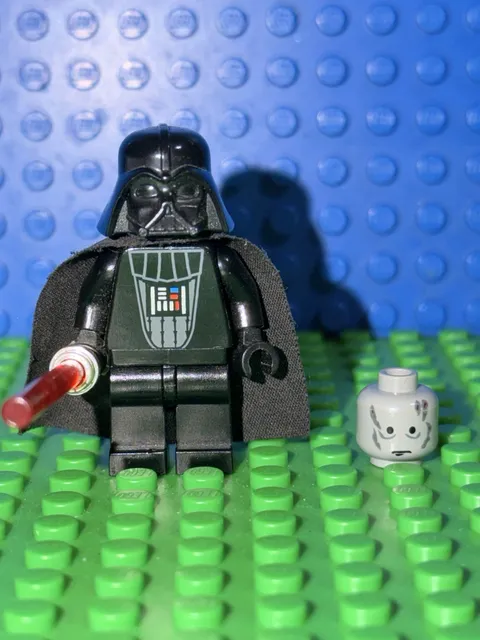 LEGO Star Wars Darth Vader Minifigure SW0004 with additional head piece