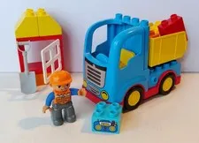 Lego DUPLO Set 10529 Truck Construction Vehicle 16-Pieces Complete w/Figure