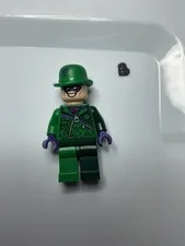 LEGO Minifigure The Riddler Super Heroes   Zipper Outfit